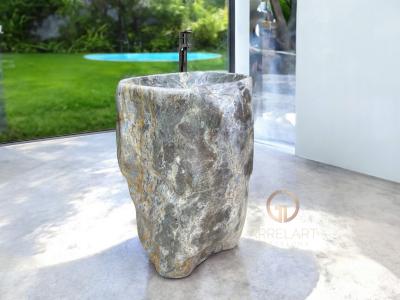 MARBLE PEDESTAL WASHBASIN BIARRITZ