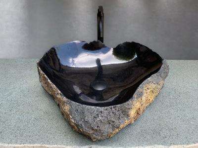 BLACK STONE WASHBASIN BASALTO