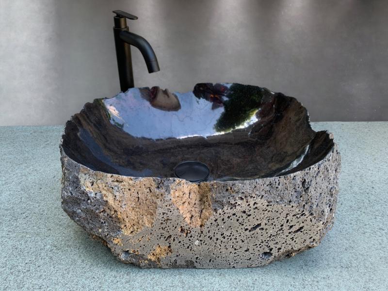 COMPRAR LAVABO DE PIEDRA DE LAVA CHACANA