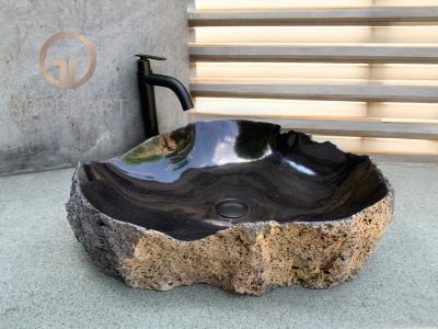 LAVA STONE WASHBASIN BASALTO