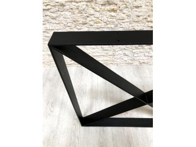 PIEDS DE TABLE EN METAL NOIR