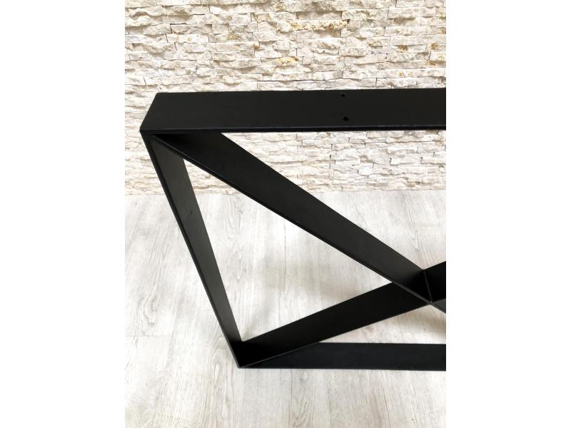 PIEDS DE TABLE EN METAL NOIR