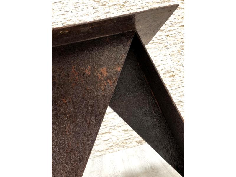 RUST STEEL TABLE LEGS 6