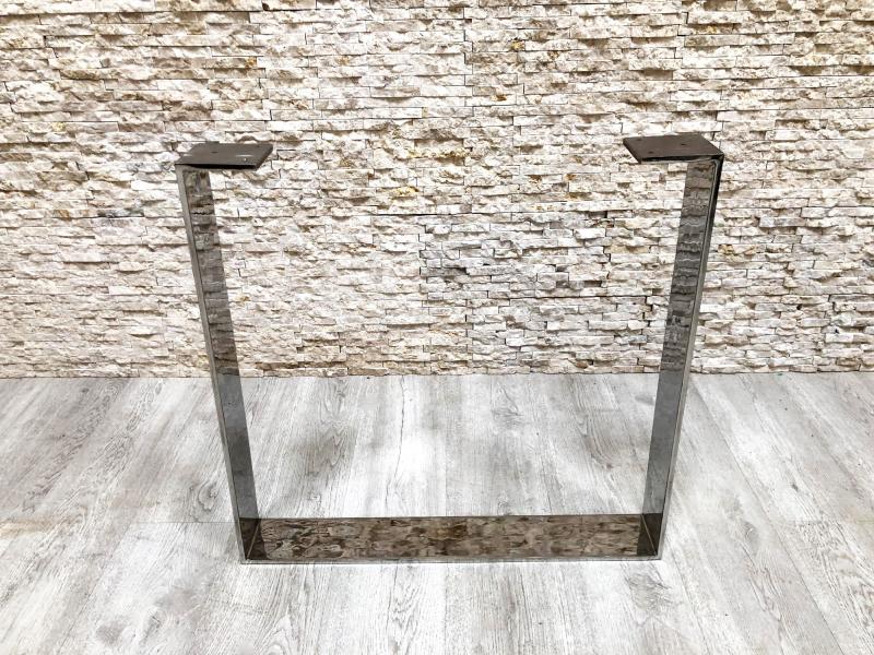 TABLE LEGS IN CHROMED STEEL 2