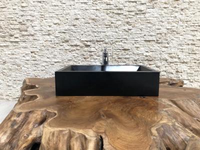 ANDESITE NATURAL STONE WASHBASIN TUAREG