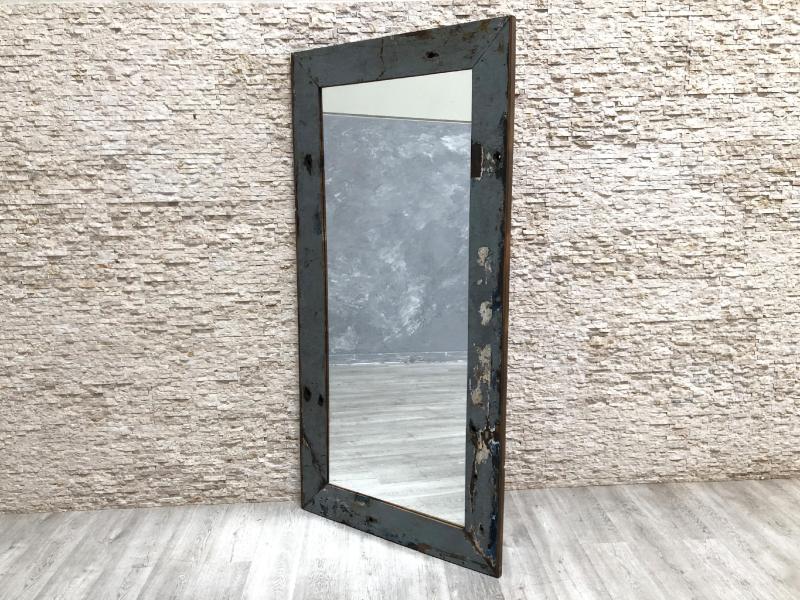 RECYCLED WOOD MIRROR AKUA