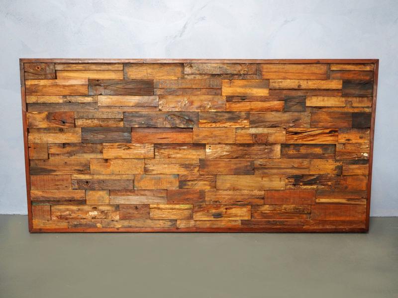 TEAK RECYCLED HEADBOARD