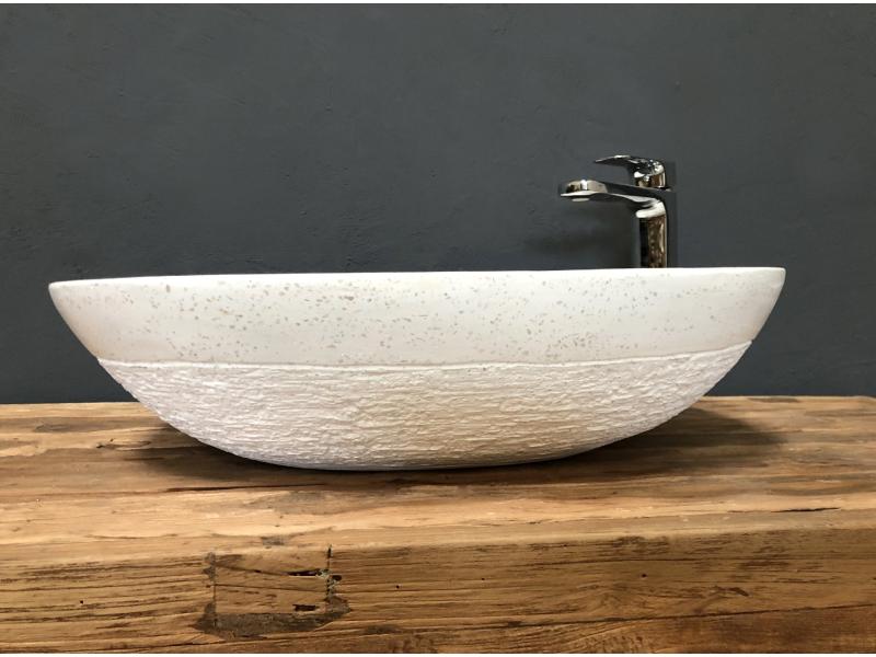 LAVABO DE TERRAZO BIANCO