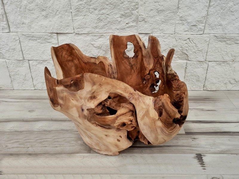 DECORATIVE WOOD POT CHEILE