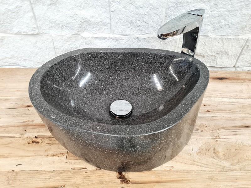 RIVER NATURAL STONE WASHBASIN PIERO