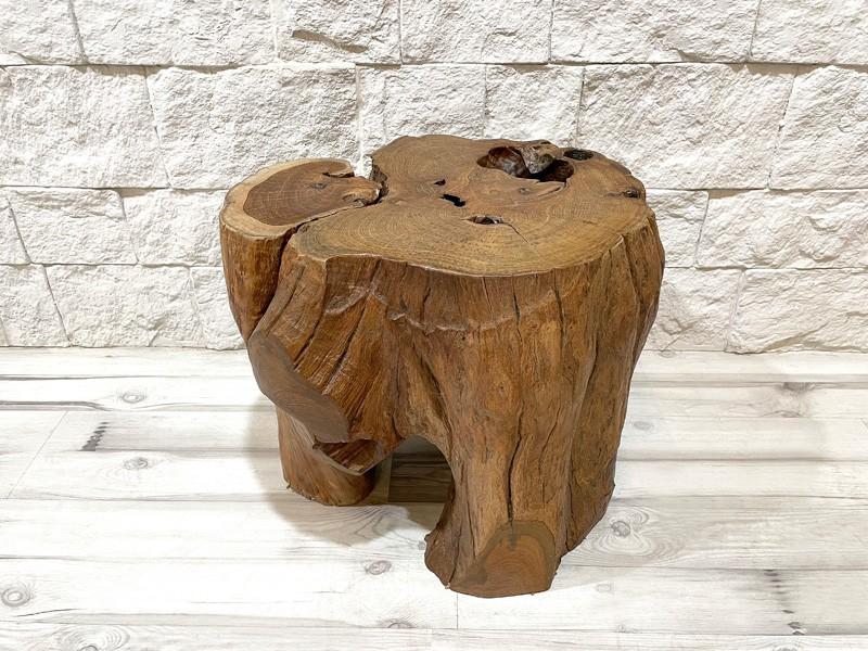 TEAK SIDE TABLE KAREN