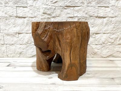 Table d'Appoint en Bois Massif Karen