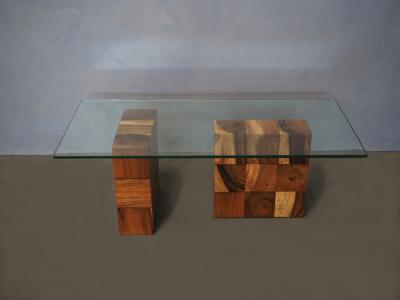 CUBE LEGS COFFEE TABLE