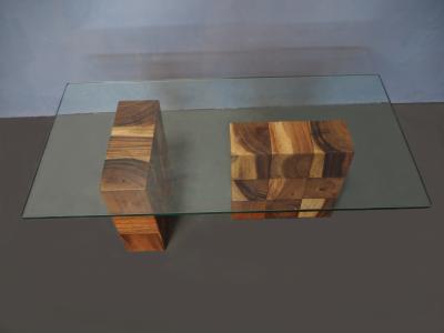 CUBE LEGS COFFEE TABLE