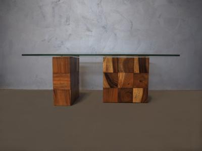 CUBE LEGS COFFEE TABLE