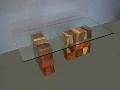 CUBE LEGS COFFEE TABLE