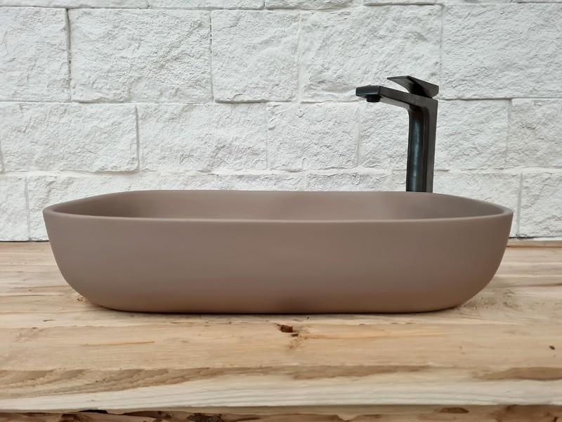 BUY TERRAZZO SINK BROWN