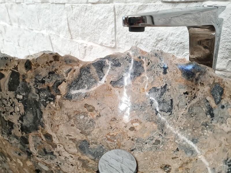 LAVABO DA APPOGGIO IN PIETRA VITTORIO