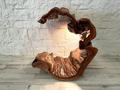 LAMPADA IN LEGNO VERSALLES