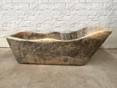 BUY STONE FREESTANDING BATHTUB POSITANO