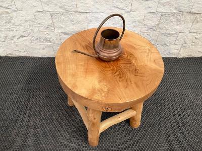 WOODEN SIDE TABLE JADE