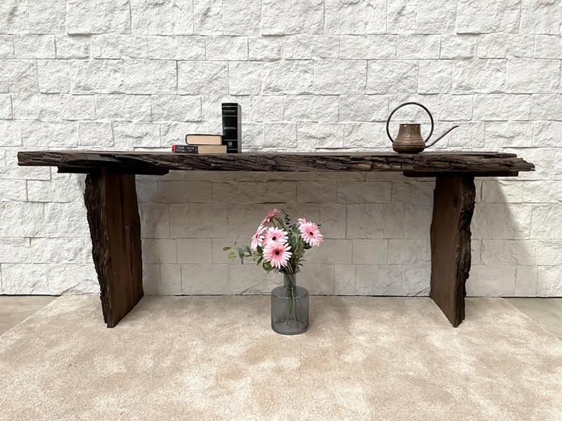 ANTIQUE WOODEN CONSOLE APULIA