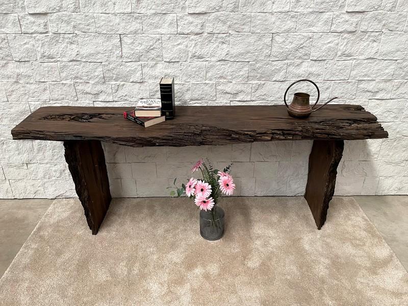 RECYCLED WOOD CONSOLE APULIA