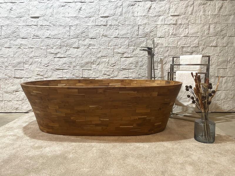 TEAK FREESTANDING BATHTUB UBUD