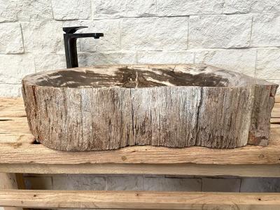 BUY FOSSILISED WOOD WASHBASIN CAIRO